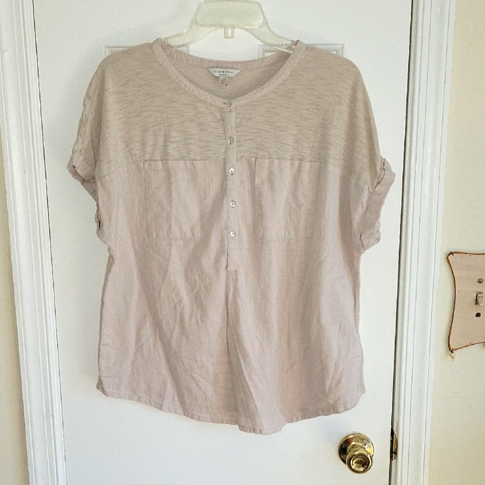 Lucky Brand Soft Pink Blouse